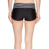 image:imageSpeedo Womens Swimsuit Bottom Boyshort LengthBlackWhite
