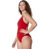 image:imageSpeedo Womens Swimsuit One Piece Endurance Strappy SolidSpeedo Red