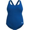 image:imageSpeedo Womens Swimsuit One Piece Endurance Ultraback Solid Contemporary CutTurkish Sea