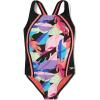 image:imageSpeedo Girls Printed Sport SpliceBlock Tropics Anthracite Splice