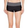 image:imageSpeedo Womens Swimsuit Bottom Boyshort LengthBlackWhite