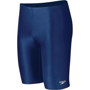 image:imageSpeedo Boys Swimsuit Jammer Powerflex Eco Solid Youth  Manufacturer DiscontinuedSpeedo Navy Hang