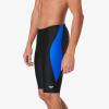 image:imageSpeedo Mens Swimsuit Jammer Powerflex Eco Revolve Splice Team ColorsBlackBlue