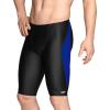 image:imageSpeedo Mens Swimsuit Jammer Powerflex Eco Revolve Splice Team ColorsBlackBlue