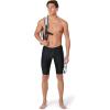 image:imageSpeedo Mens Swimsuit Jammer Powerflex Eco Revolve Splice Team ColorsBlackBlue