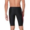 image:imageSpeedo Mens Swimsuit Jammer Powerflex Eco Revolve Splice Team ColorsBlackMaroon