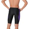 image:imageSpeedo Mens Swimsuit Jammer Powerflex Eco Revolve Splice Team ColorsBlackPurple