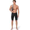 image:imageSpeedo Mens Swimsuit Jammer Powerflex Eco Revolve Splice Team ColorsBlackRed