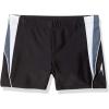 image:imageSpeedo Mens Swimsuit Square Leg SpliceBlackBlack