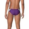 image:imageSpeedo UnisexAdult Swimsuit Brief Endurance Splice Team ColorsEdge BlackPurple
