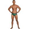 image:imageSpeedo mens Swimsuit Brief Powerflex Eco Coded Riff Team ColorsWonder Speedo Green