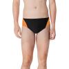 image:imageSpeedo Mens Swimsuit Brief Eco Prolt Solid AdultSplice Team Orange