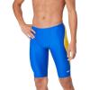 image:imageSpeedo Mens Swimsuit Jammer Powerflex Eco Revolve Splice Team ColorsNew SapphireGold