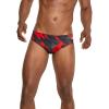 image:imageSpeedo mens Swimsuit Brief Powerflex Eco Coded Riff Team ColorsWonder Speedo Red