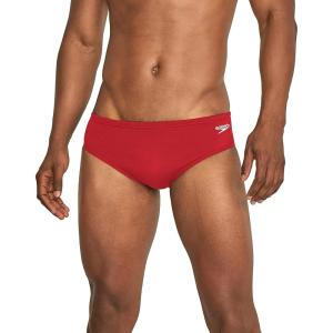 image:imageSpeedo Mens Swimsuit Brief Eco Prolt Solid AdultSolid Team Red