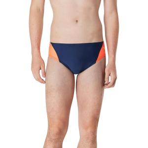 image:imageSpeedo Mens Swimsuit Brief Eco Prolt Solid AdultSplice Team NavyRed