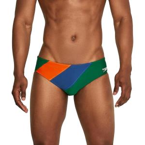 image:imageSpeedo Mens Swimsuit Brief PowerFlex Eco SolarBlock Dark Ivy