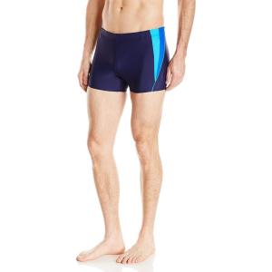 image:imageSpeedo Mens Swimsuit Square Leg SpliceNavyBlue