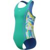 image:imageSpeedo Girls Printed Sport SpliceMod Petals Marine Green