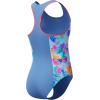 image:imageSpeedo Girls Printed Sport SplicePeriwinkle Blue Watercolor Garden