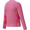 image:imageSpeedo Girls Uv Swim Shirt Long Sleeve RashguardPink Lemonade Chilly Dye
