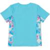 image:imageSpeedo Girls Uv Swim Shirt Short Sleeve Printed RashguardBlue Atoll