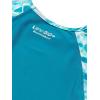 image:imageSpeedo Girls Uv Swim Shirt Short Sleeve Printed RashguardCapri Breeze
