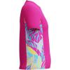 image:imageSpeedo Girls Uv Swim Shirt Short Sleeve Printed RashguardPradise Palm