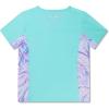image:imageSpeedo Girls Uv Swim Shirt Short Sleeve Printed RashguardSeaside Marble