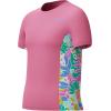 image:imageSpeedo Girls Uv Swim Shirt Short Sleeve Printed RashguardSixties Garden