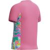 image:imageSpeedo Girls Uv Swim Shirt Short Sleeve Printed RashguardSixties Garden