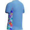 image:imageSpeedo Girls Uv Swim Shirt Short Sleeve Printed RashguardWatercolor Garden