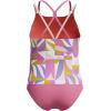 image:imageSpeedo girls Swimsuit Two Piece Tankini Thin StrapMod Petals Neon Violet
