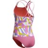 image:imageSpeedo girls Swimsuit Two Piece Tankini Thin StrapMod Petals Neon Violet