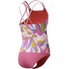 image:imageSpeedo girls Swimsuit Two Piece Tankini Thin StrapMod Petals Neon Violet