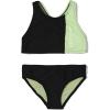 image:imageSpeedo Girls Swimsuit Two Piece Bikini SetBlock Anthracite