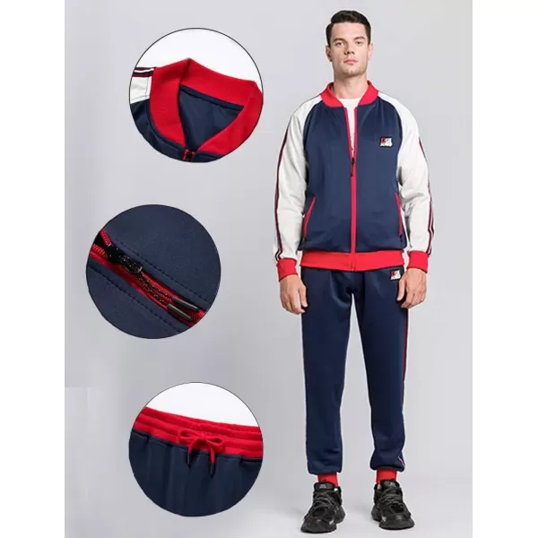 FTCayanz Mens Athletic Tracksuits Activewear FullZip Sport Set Casual Jogging Sweat Suit SXXLFTCayanz Mens Athletic Tracksuits Activewear FullZip Sport Set Casual Jogging Sweat Suit SXXL