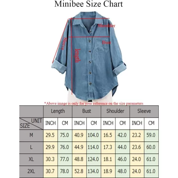 Minibee Womens Corduroy Jacket Button Down tops Casual Shacket Long Sleeve CoatsArmy Green