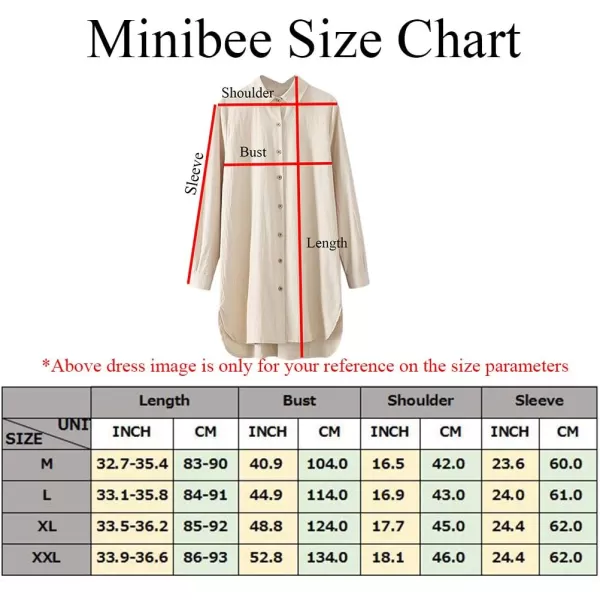 Minibee Womens Linen Shirts Tunics Hi Low Tops Boyfriend Button Down BlouseArmy Green