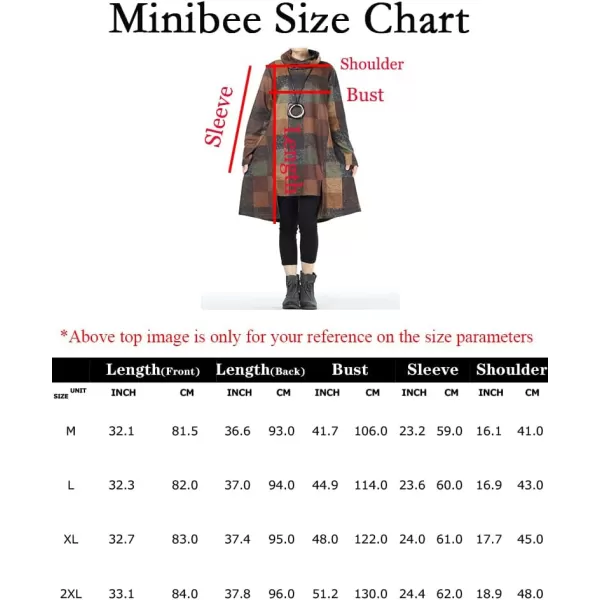 Minibee Womens Turtleneck Tunic Dress Long Sleeve Plaid Tunic Tops Fall Winter Dresses with PocketsPurple