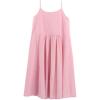 imageMinibee Womens Cotton Linen Dress Sleeveless Casual Plus Size Long Skirt