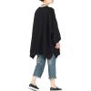 imageMinibee Womens Oversized Sweatshirt Crewneck Long Sleeve Tunic Shirts Plus Size Pullover Tops Fall OutfitsBlack