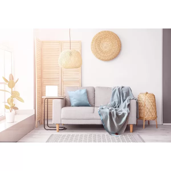 Gold CASE Retro Throw amp Blanket 50x60 inches 130x150cm Super Soft 100 Recycled Cotton  PREWashed Decorative and MultiPurpose Boho Blankets for Couch Farmhouse Bed Chair and Sofa Brown50x60 Vintage Brick