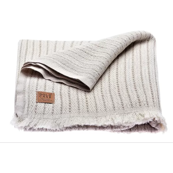 Gold CASE Retro Throw amp Blanket 50x60 inches 130x150cm Super Soft 100 Recycled Cotton  PREWashed Decorative and MultiPurpose Boho Blankets for Couch Farmhouse Bed Chair and Sofa Brown60x80 Vintage Beige