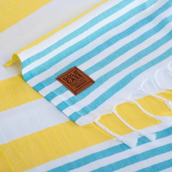 Gold CASE Turkish Beach Towel  Set of 6100 Cotton  70x38 inches XXL Oversized  PREWashed  Quick Dry Sand Free Turkish Towel  Lightweight Bath Towels OlymposMulticolor2Olymposmulticolor2 Hand Towel Set