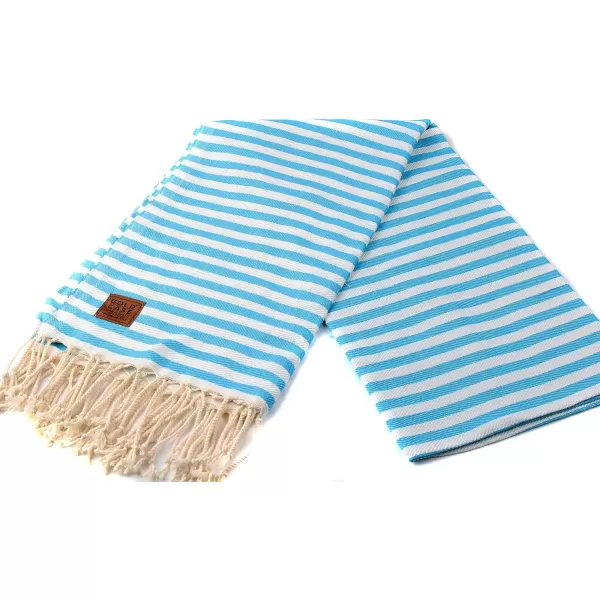 Gold CASE Turkish Beach Towel MYRA  40x70 inches XXL Oversized Bath Towels 100 Cotton Quick Dry Sand Free  with Free Reusable Bag Gift  Super Soft MyraOrangeTurquoise BeachBath Towel 1pc