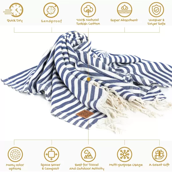 Gold CASE Turkish Beach Towel MYRA  40x70 inches XXL Oversized Bath Towels 100 Cotton Quick Dry Sand Free  with Free Reusable Bag Gift  Super Soft MyraOrangeGrey BeachBath Towel Set
