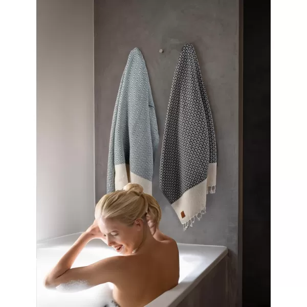 Zeus Original Turkish Hand Towels by Gold CASE  Set of 420x40 100 Cotton Decorative Towel  Bathroom and Kitchen Peshtemal for Hand Face Hair SPA Farmhouse Gym Tea and Dishcloth OrangeAqua Helen Beach Bath Towel