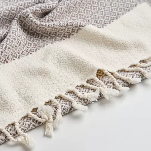 Zeus Original Turkish Hand Towels by Gold CASE  Set of 420x40 100 Cotton Decorative Towel  Bathroom and Kitchen Peshtemal for Hand Face Hair SPA Farmhouse Gym Tea and Dishcloth OrangeBrown Aphrodite Hand Towel