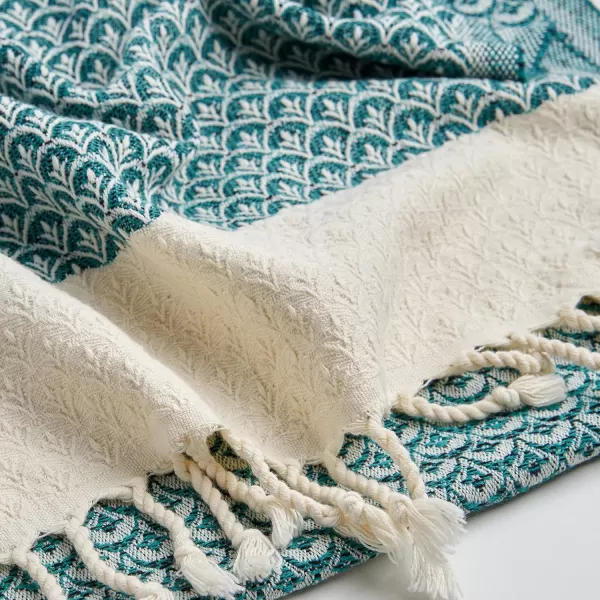 Zeus Original Turkish Hand Towels by Gold CASE  Set of 420x40 100 Cotton Decorative Towel  Bathroom and Kitchen Peshtemal for Hand Face Hair SPA Farmhouse Gym Tea and Dishcloth OrangeTeal Helen Hand Towel